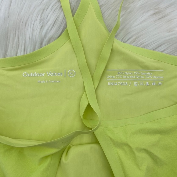 Outdoor Voices Neon Tennis Dress - Picture 2 of 4